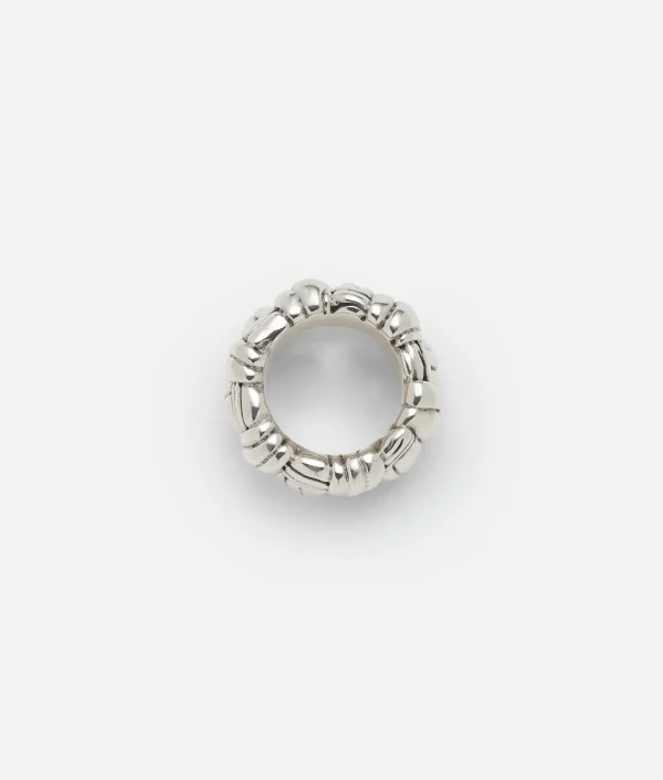 Bottega Veneta Pleat Ring>Women Rings
