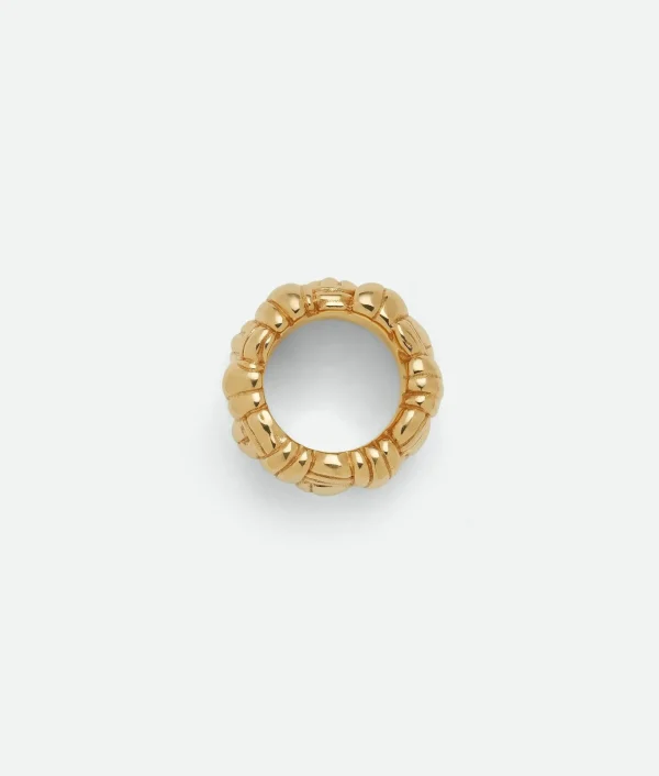 Bottega Veneta Pleat Ring>Women Rings