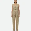 Bottega Veneta Prince Of Wales Wool Gilet>Women Jackets