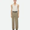 Bottega Veneta Prince Of Wales Wool Trousers> Trousers And Shorts
