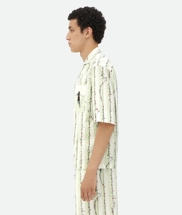 Bottega Veneta Printed Cotton Shirt> Shirts
