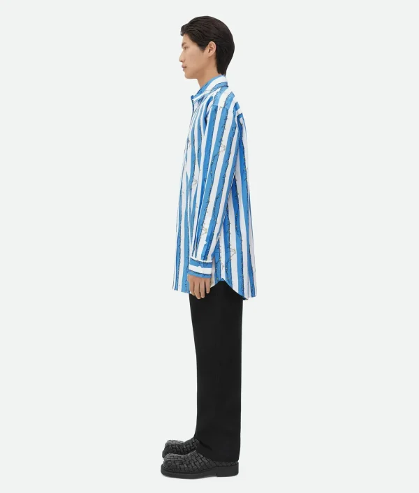 Bottega Veneta Printed Cotton Shirt> Shirts