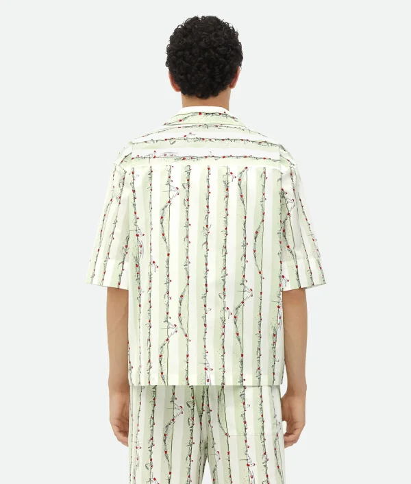 Bottega Veneta Printed Cotton Shirt> Shirts