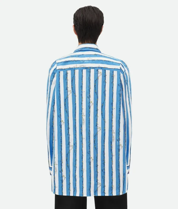 Bottega Veneta Printed Cotton Shirt> Shirts