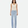 Bottega Veneta Printed Leather Boyfriend Denim>Women Leather