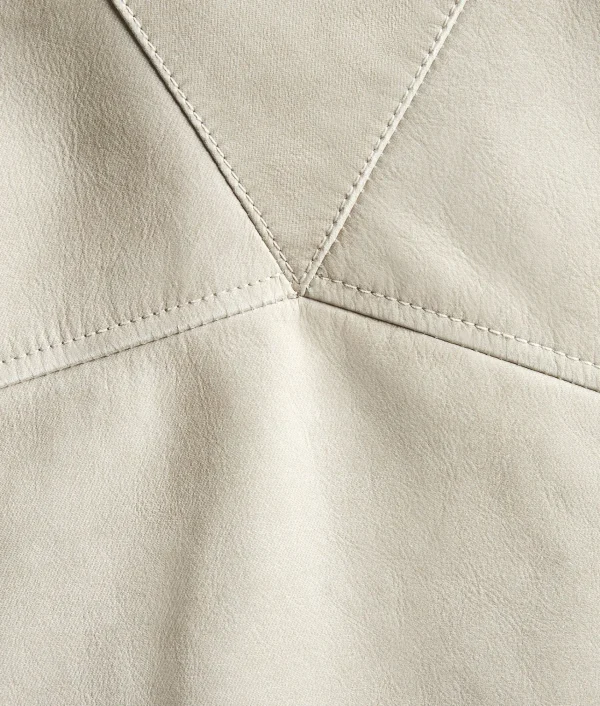 Bottega Veneta Printed Leather Chino Jacket> Jackets