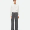 Bottega Veneta Printed Leather Flannel Pants> Trousers And Shorts