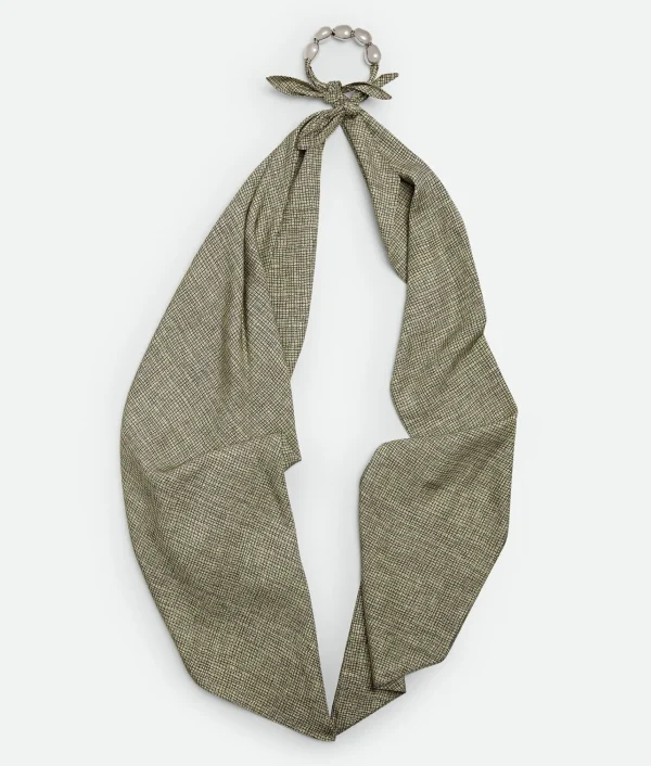 Bottega Veneta Printed Viscose Silk Beads Scarf>Women Scarves