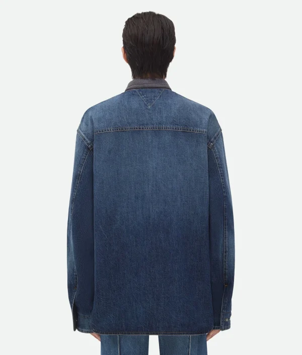 Bottega Veneta Reversible Wool Denim Jacket> Denim | Jackets