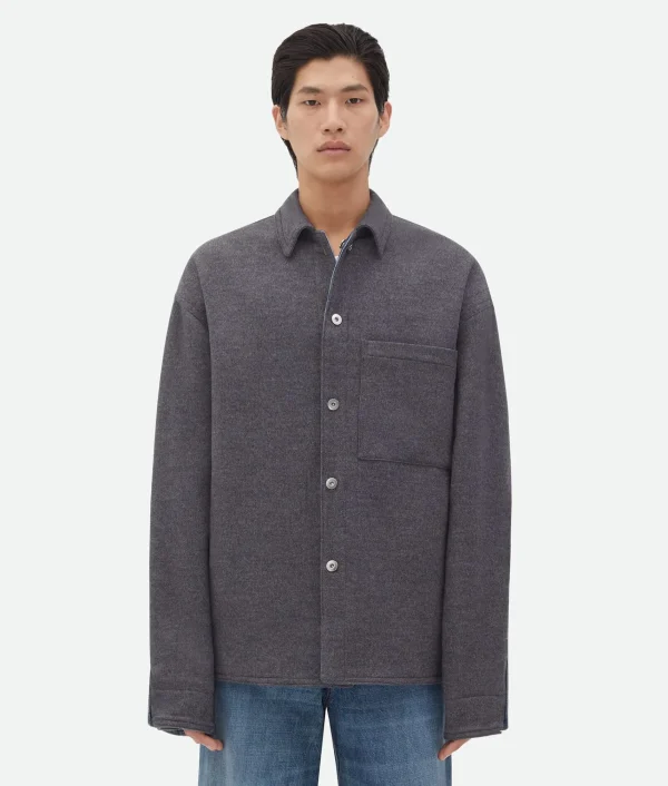 Bottega Veneta Reversible Wool Denim Jacket> Denim | Jackets