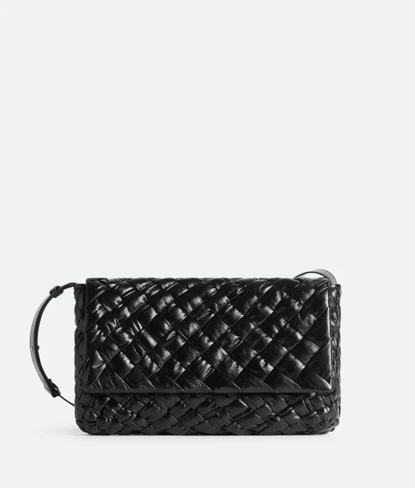 Bottega Veneta Rumple Messenger> Crossbody