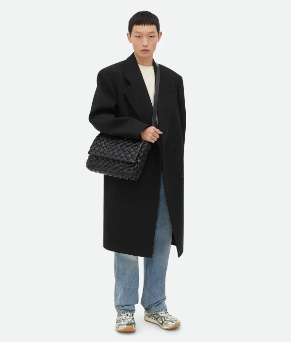 Bottega Veneta Rumple Messenger> Crossbody