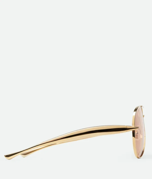 Bottega Veneta Sardine Aviator Sunglasses>Women Sunglasses | Sunglasses