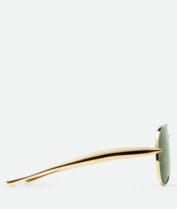 Bottega Veneta Sardine Aviator Sunglasses>Women Sunglasses | Sunglasses