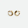 Bottega Veneta Sardine Hoop Earrings>Women Earrings
