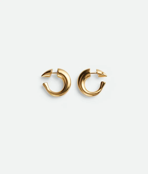 Bottega Veneta Sardine Hoop Earrings>Women Earrings