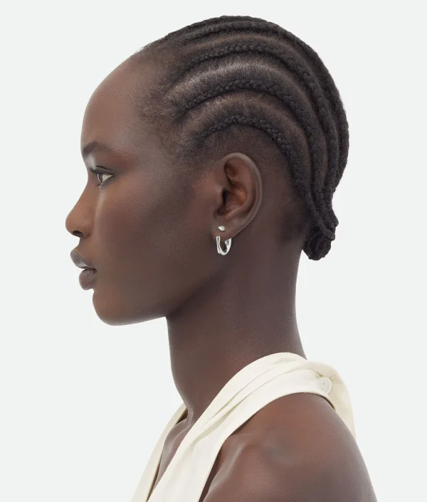 Bottega Veneta Sardine Hoop Earrings>Women Earrings