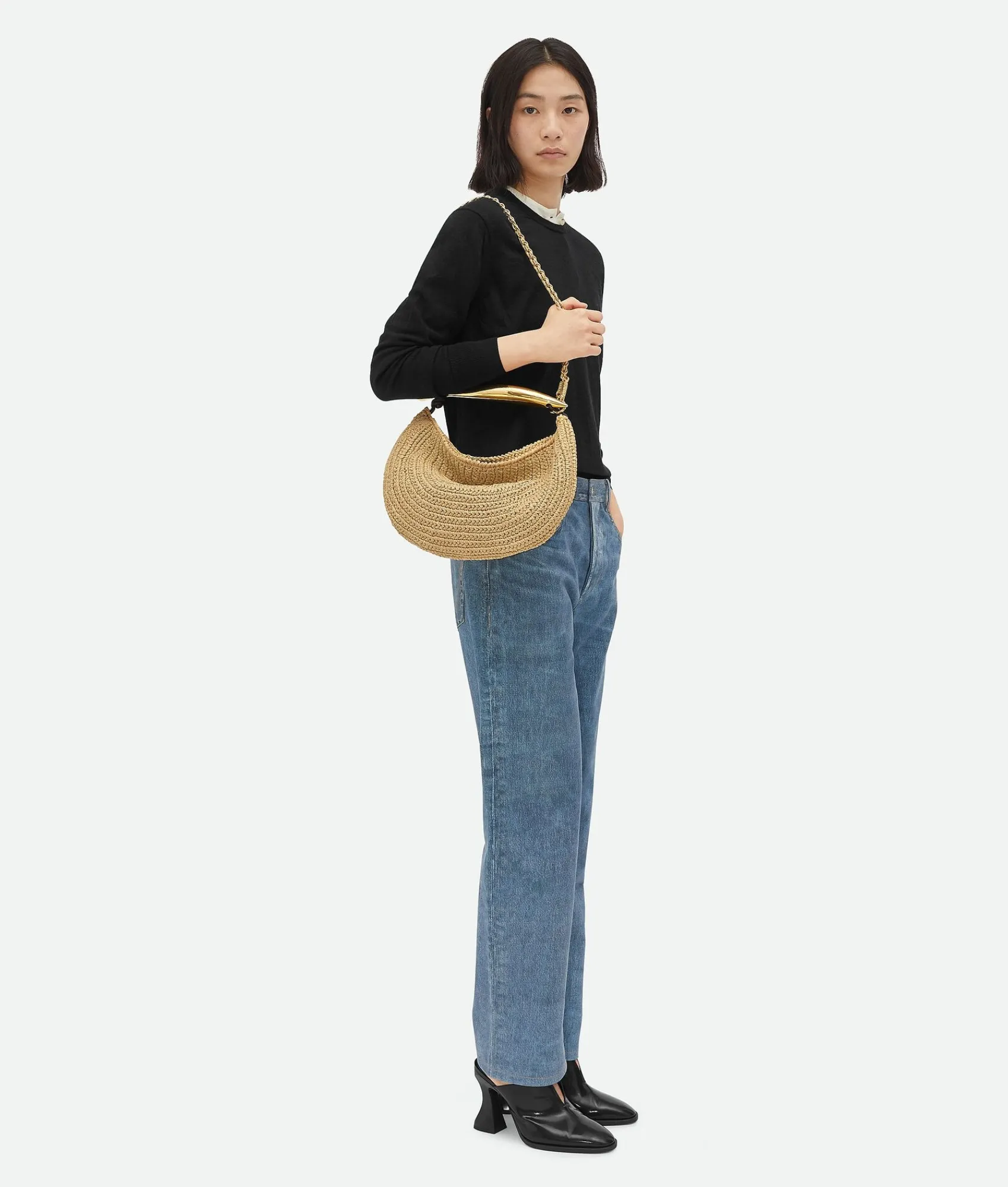 sardine_with_chain_1-2.webp Bottega Veneta Sardine With Chain>Women Handle | Shoulder