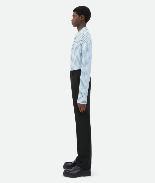 Bottega Veneta Sartorial Grain De Poudre Trousers> Trousers And Shorts