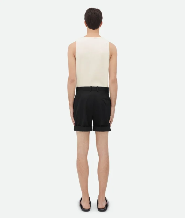 Bottega Veneta Sartorial Grain De Poudre Shorts> Trousers And Shorts