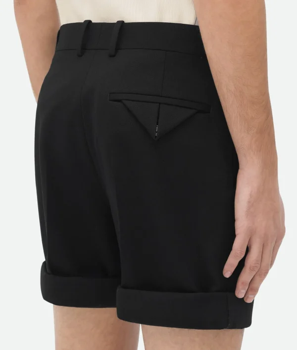 Bottega Veneta Sartorial Grain De Poudre Shorts> Trousers And Shorts