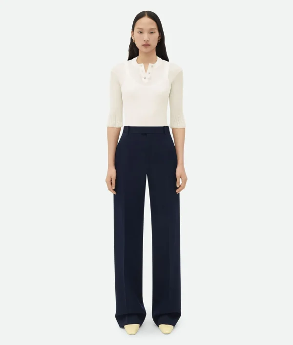 Bottega Veneta Sartorial Wool Pants>Women Trousers And Shorts