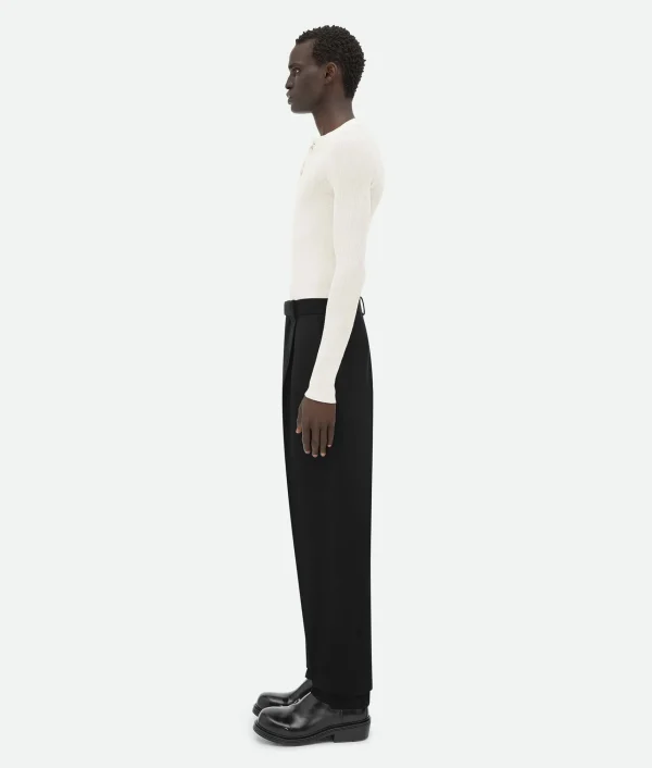 Bottega Veneta Sartorial Wool Pants> Trousers And Shorts