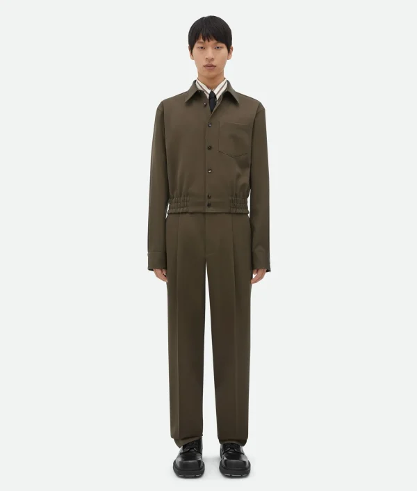 Bottega Veneta Sartorial Wool Pants> Trousers And Shorts