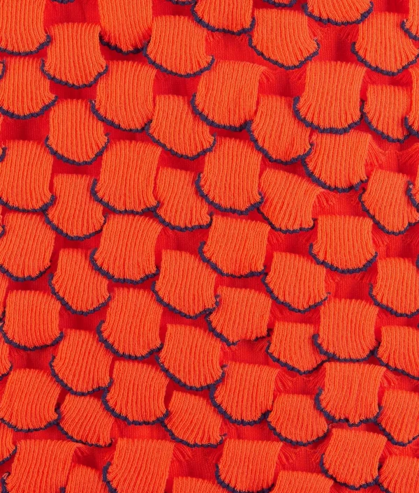 Bottega Veneta Scale Cotton Skirt>Women Skirts