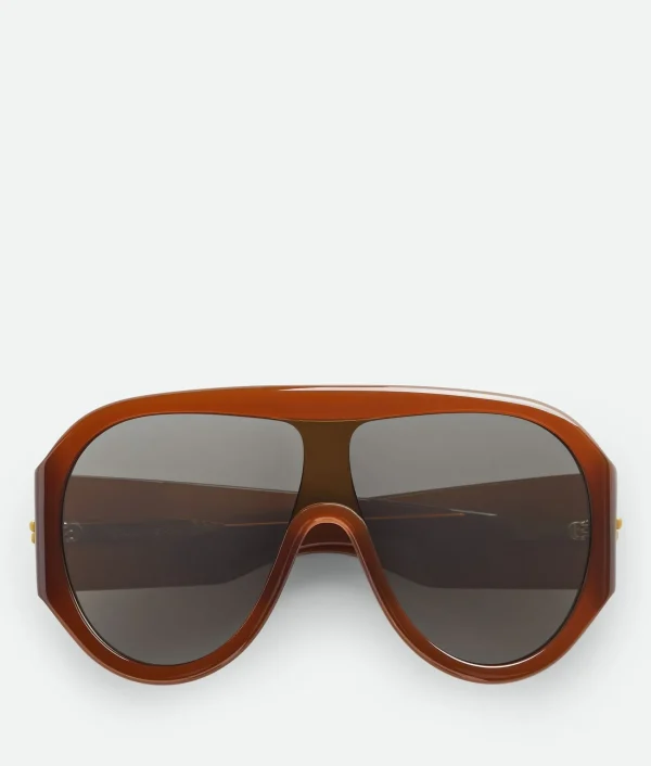Bottega Veneta Scudo Shield Sunglasses>Women Sunglasses | Sunglasses