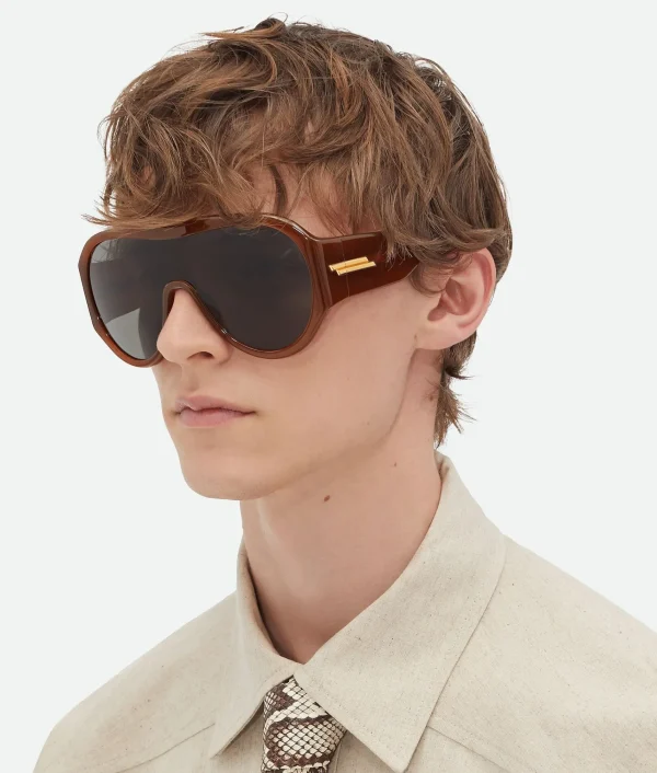Bottega Veneta Scudo Shield Sunglasses>Women Sunglasses | Sunglasses