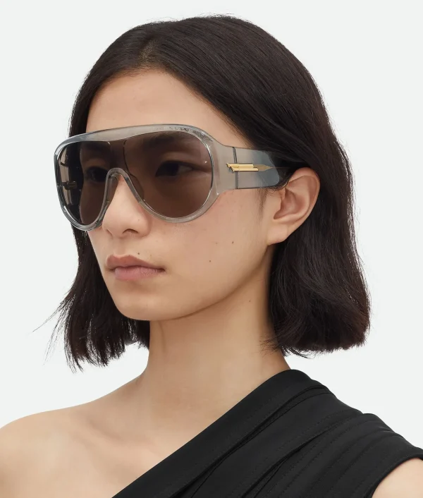 Bottega Veneta Scudo Shield Sunglasses>Women Sunglasses | Sunglasses