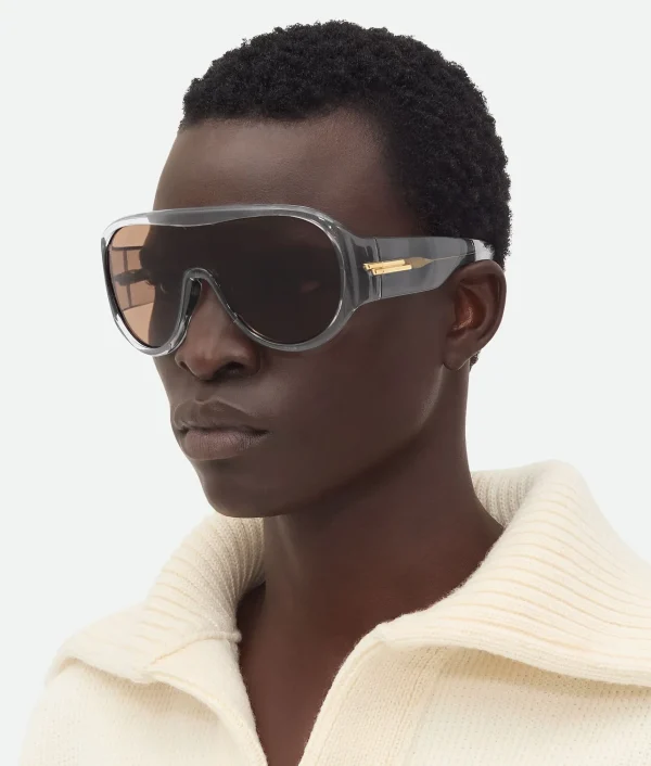 Bottega Veneta Scudo Shield Sunglasses>Women Sunglasses | Sunglasses