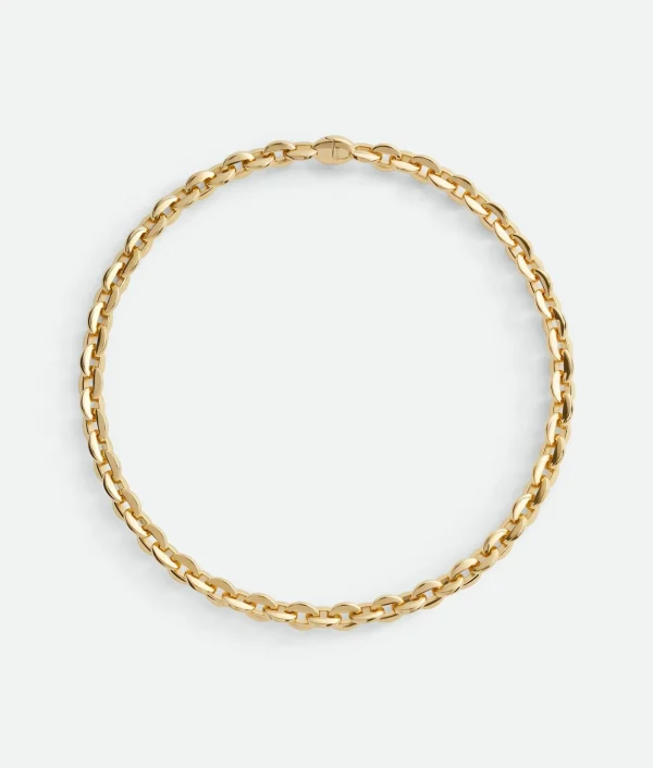 Bottega Veneta Shape Chain Necklace>Women Necklaces