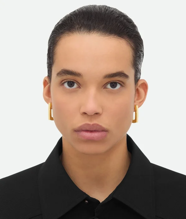 Bottega Veneta Shape Hoop Earrings>Women Earrings