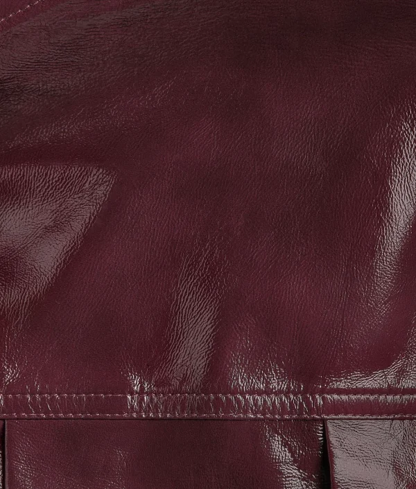 Bottega Veneta Shiny Leather Dress With Knot Detail>Women Leather | Dresses