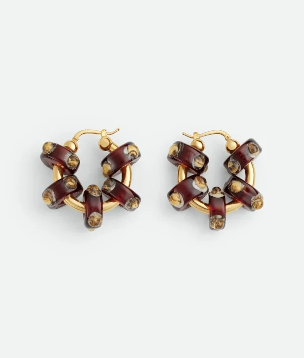 Bottega Veneta Slice Glass Earrings>Women Earrings