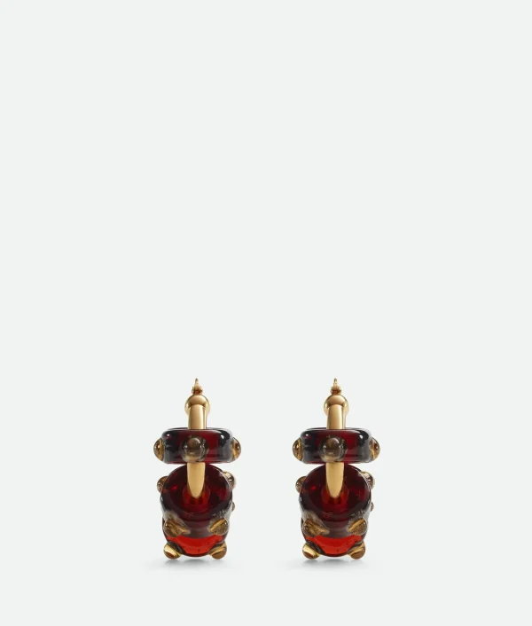 Bottega Veneta Slice Glass Earrings>Women Earrings