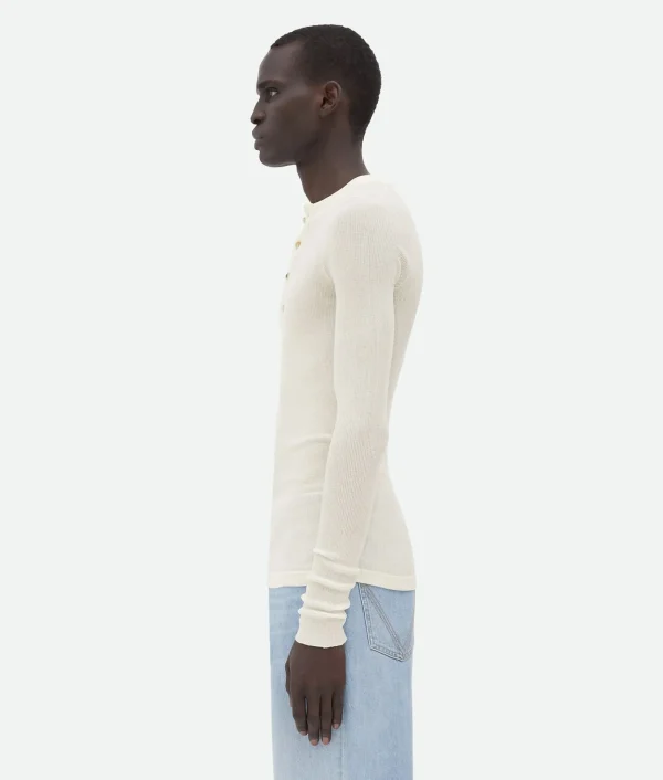 Bottega Veneta Slim Fit Light Cotton Jumper> Knitwear