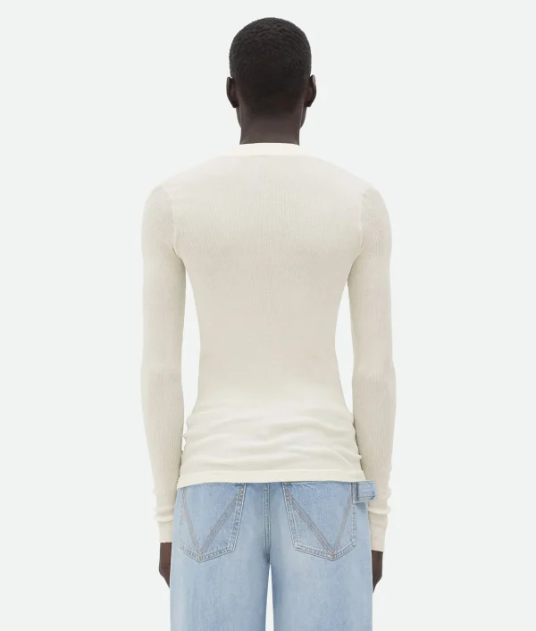 Bottega Veneta Slim Fit Light Cotton Jumper> Knitwear