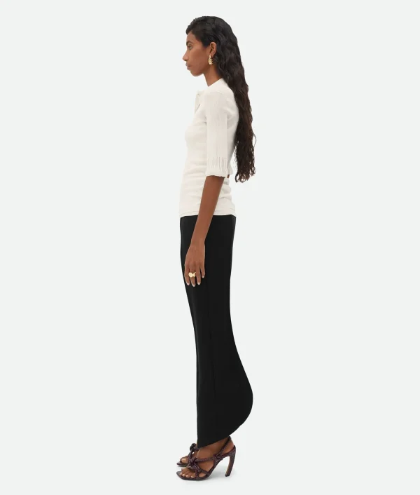 Bottega Veneta Slim Fit Light Cotton Top>Women Tops And T-Shirts