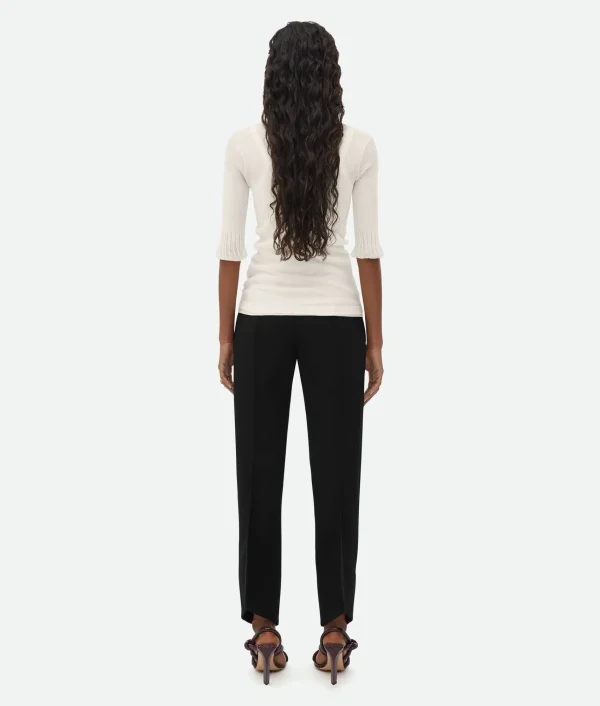 Bottega Veneta Slim Fit Light Cotton Top>Women Tops And T-Shirts