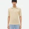 Bottega Veneta Slim Fit Light Linen Polo> Polos
