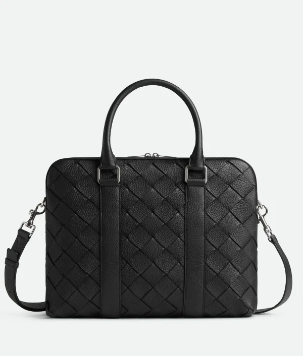 Bottega Veneta Slim Intrecciato Briefcase> Briefcase