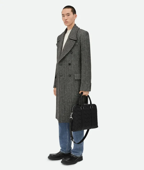 Bottega Veneta Slim Intrecciato Briefcase> Briefcase