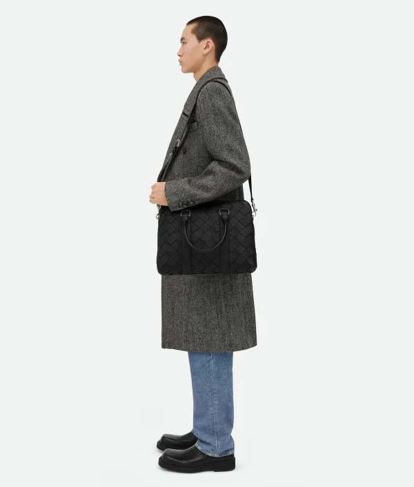 Bottega Veneta Slim Intrecciato Briefcase> Briefcase