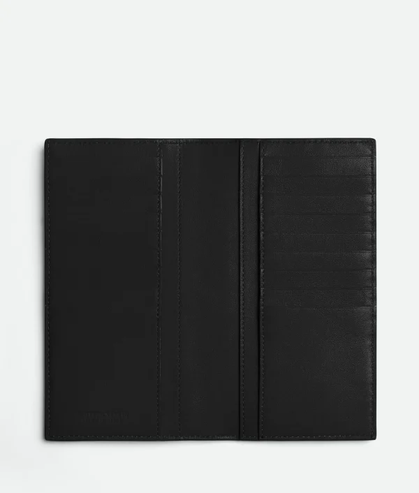 Bottega Veneta Slim Intrecciato Long Wallet> Long Wallets