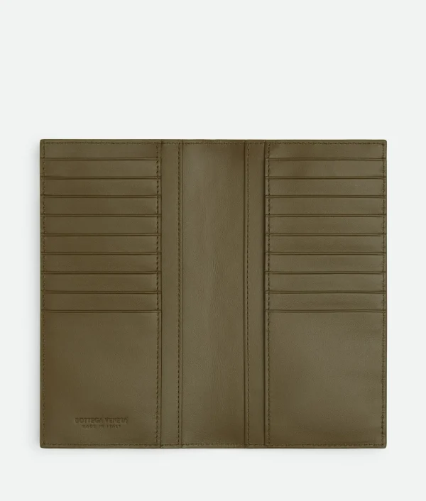 Bottega Veneta Slim Intrecciato Long Wallet>Women Long Wallets