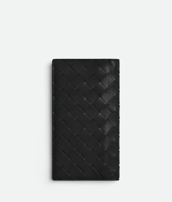 Bottega Veneta Slim Intrecciato Long Wallet> Long Wallets