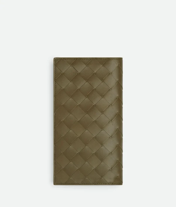Bottega Veneta Slim Intrecciato Long Wallet>Women Long Wallets